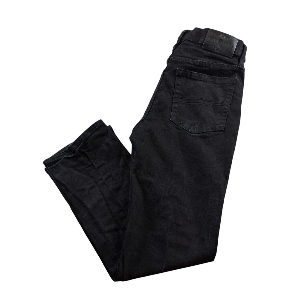 Cody James Jeans Mens 32x30‎ Black Western Slim Straight Denim Pants